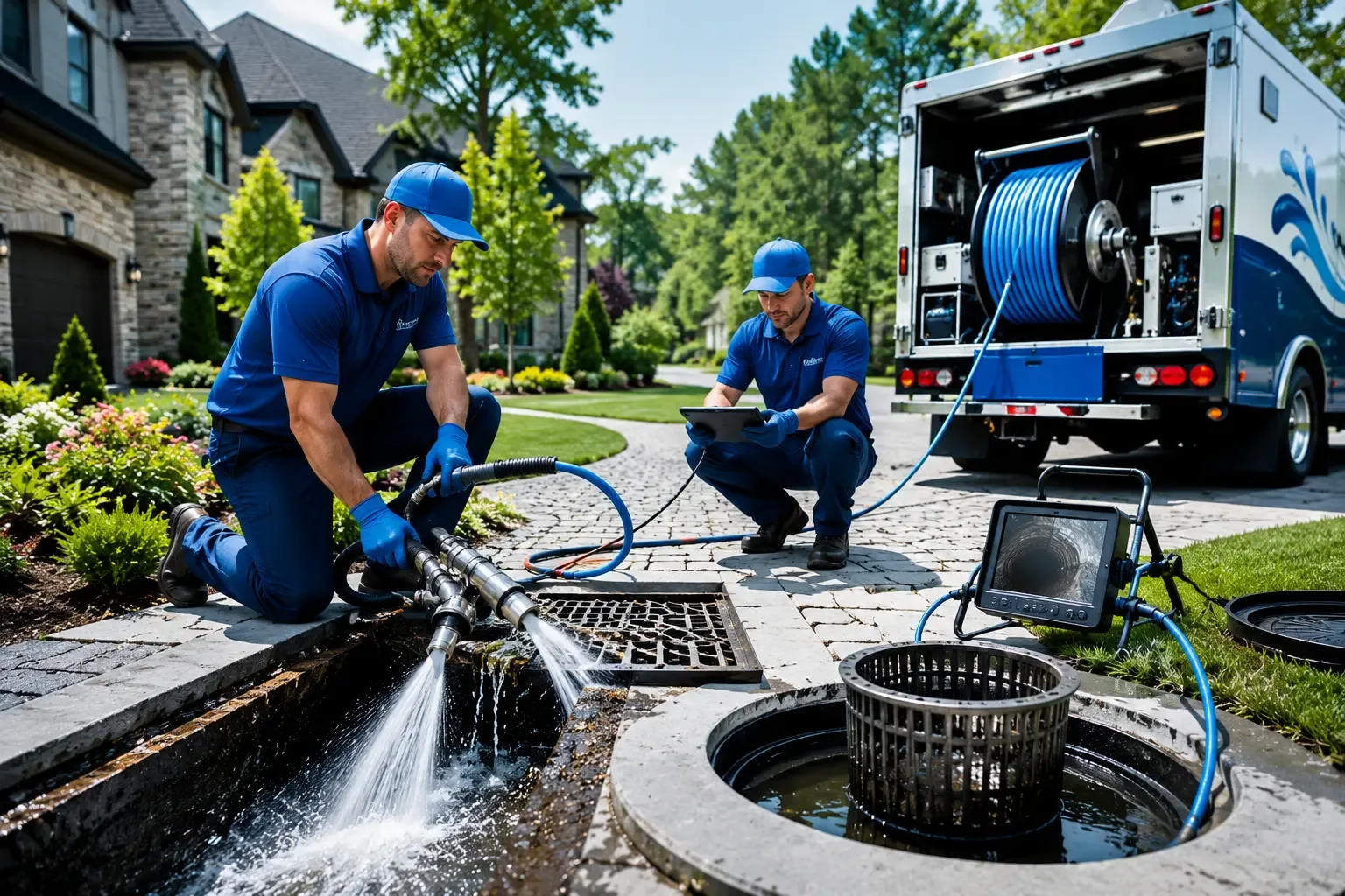 Local outdoor drain cleaning professionals in Rossburg, OH